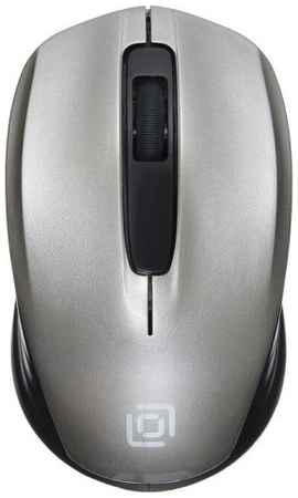 Мышь Wireless Oklick 475MW черно-серый, оптическая (1000dpi) беспроводная USB для ноутбука (3but) 969598369