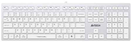 Клавиатура A4Tech Fstyler FX50 белый USB slim Multimedia (1678040) 969598526