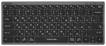 Клавиатура A4Tech Fstyler FX51 серый USB slim Multimedia (1624630) 969598527