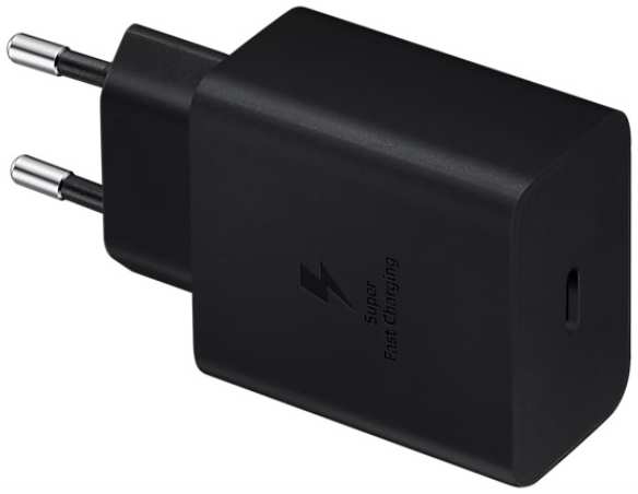 Зарядное устройство сетевое Samsung EP-T4510 USB type-C/USB type-C, 3A, черное