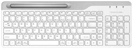 Клавиатура Wireless A4Tech Fstyler FBK25 белый/серый BT/Radio slim Multimedia (1583363) 969598567