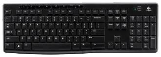 Клавиатура Wireless Logitech Keyboard K270 , USB (920-003058/920-003757)