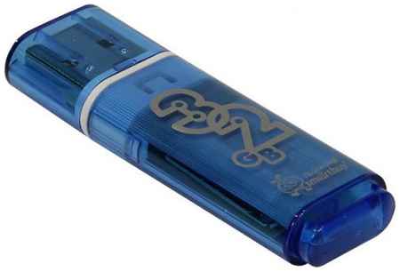 Накопитель USB 2.0 32GB SmartBuy SB32GBGS-B Glossy голубой 969638206