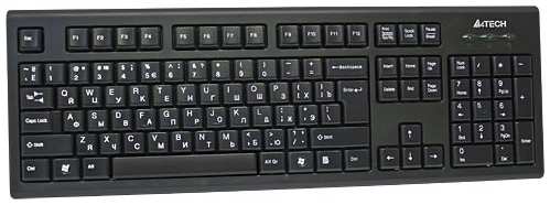 Клавиатура A4Tech KR-85 черная, USB 969647849