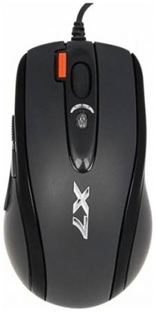 Мышь A4Tech XL-750BK , 3600dpi, USB (94401)