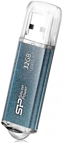Накопитель USB 3.0 32GB Silicon Power Marvel M01 SP032GBUF3M01V1B синий 969673100