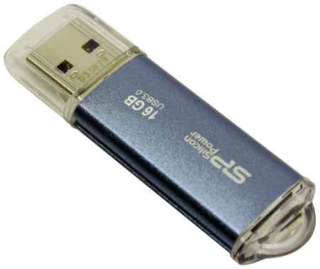 Накопитель USB 3.0 16GB Silicon Power Marvel M01 SP016GBUF3M01V1B синий 969673101
