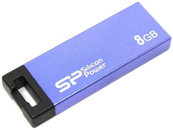 Накопитель USB 2.0 8GB Silicon Power Touch 835 SP008GBUF2835V1B синий 969673125