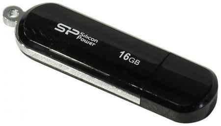 Накопитель USB 2.0 16GB Silicon Power Luxmini 322 SP016GBUF2322V1K черный 969673176