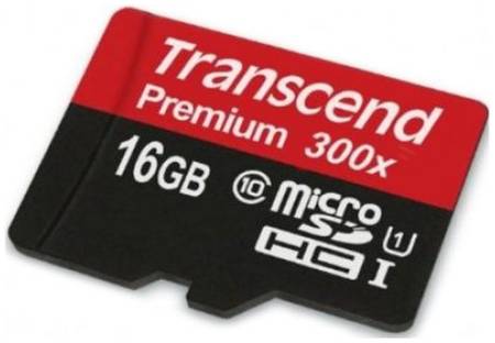 Карта памяти 16GB Transcend TS16GUSDCU1 microSDHC Class 10 UHS-1 969700747