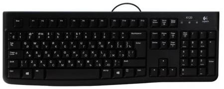 Клавиатура Logitech K120 920-002506 black, USB, RTL 969721771