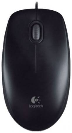 Мышь Logitech B100 black, USB, 800dpi 910-006605 969721775