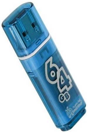 Накопитель USB 2.0 64GB SmartBuy SB64GBGS-B Glossy синий 969741958