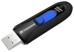 Накопитель USB 3.1 64GB Transcend Jetflash 790 TS64GJF790K черный/синий 969752254