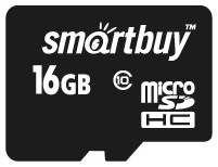 Карта памяти 16GB SmartBuy SB16GBSDCL10-00 SB16GBSDCL10-00 micro SDHC class 10 без адаптера 969772120