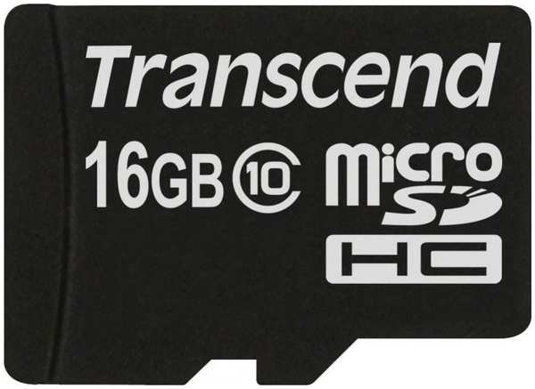 Карта памяти MicroSDHC 16GB Transcend TS16GUSDC10 Class 10 969773259