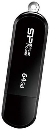 Накопитель USB 2.0 64GB Silicon Power Luxmini 322 SP064GBUF2322V1K