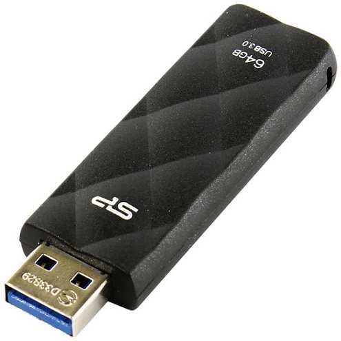 Накопитель USB 3.0 64GB Silicon Power Blaze B20 SP064GBUF3B20V1K черный 969773993