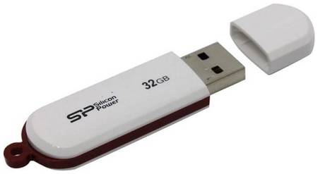Накопитель USB 2.0 32GB Silicon Power Luxmini 320 SP032GBUF2320V1W белый 969786614