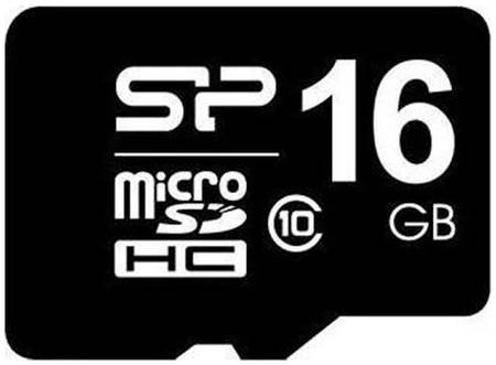 Карта памяти 16GB Silicon Power SP016GBSTH010V10 microSDHC Class 10