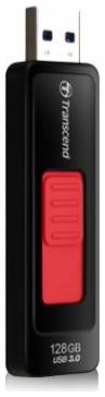 Накопитель USB 3.0 128GB Transcend JetFlash 760 TS128GJF760 черный/красный 969789506