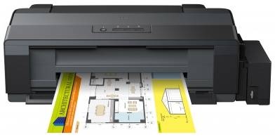 Принтер Epson L1300 C11CD81402 A3+, СНПЧ, 4-цветная система печати; 5760x1440; 30 стр/мин; печать на CD/DVD; USB 2.0 C11CD81403, C11CD81401