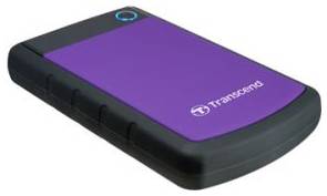 Внешний диск HDD 2.5'' Transcend TS2TSJ25H3P 2TB StoreJet 25H3 USB 3.0 фиолетовый и черный 969795505