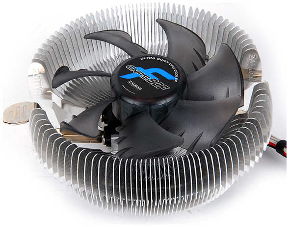 Кулер Zalman CNPS90F S775/1150/1155/1156/AM2/AM2+/AM3/AM3+/FM1/FM2/754/939/940 (Al,90mm,2300rpm,29дБ,3-pin)