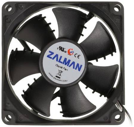 Вентилятор для корпуса Zalman ZM-F1 PLUS (SF) 80x80x25 мм, системный, 12В, 2000 об/мин, 20 - 23 дБ, 3-pin 969827461