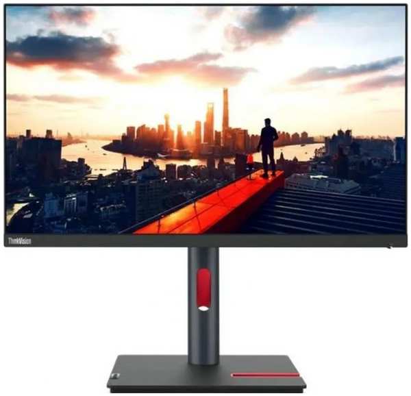 Монитор 23,8″ Lenovo ThinkVision P24h-30 63B3GAT6EU 2560x1440, 60Hz, IPS, 4ms, 1000:1, 300cd/m2, 178гр./178гр., 16:9, HDMI, HAS, Pivot, DP, USB-C черн