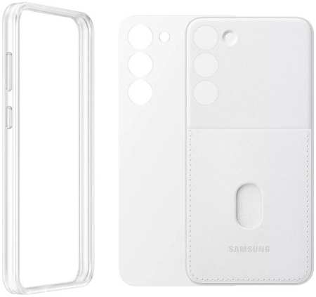 Чехол Samsung EF-MS916CWEGRU (клип-кейс) для Samsung Galaxy S23+ Frame Case белый 9698404071
