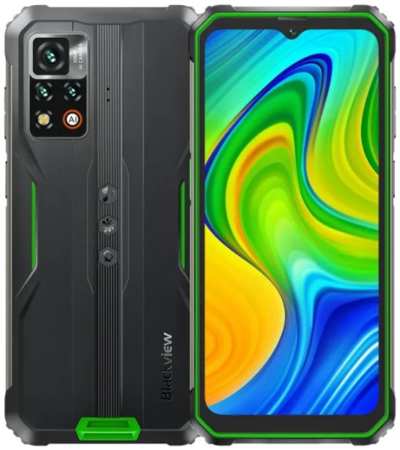 Смартфон Blackview BV9200 GREEN 256GB RAM 8GB WiFi3G LTE 4G OS Android 12.0/Screen 6.6″ 1080 x 2408 IPS-LCD Dual SIM 1xUSB type C Камера 50MP+8MP 16MP 9698404201