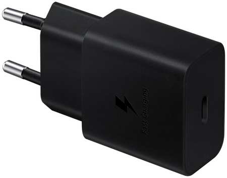 Зарядное устройство сетевое Samsung EP-T1510 2A (PD) USB-C Samsung черный 9698404760