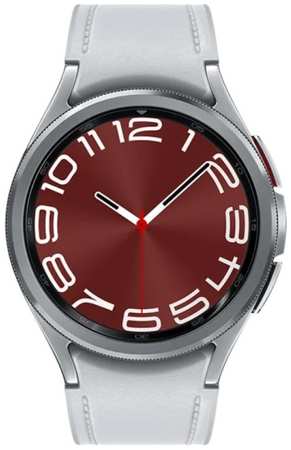 Часы Samsung Galaxy Watch 6 Classic SM-R950NZSACIS 43мм, корпус серебристый, ремешок серебристый 9698404951