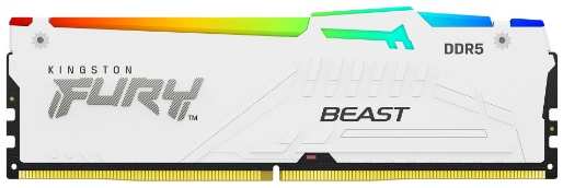 Модуль памяти DDR5 32GB Kingston FURY KF556C40BWA-32 Beast RGB 5600MHz 2RX8 CL40 1.25V 288-pin 16Gbit радиатор