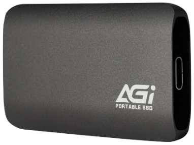Внешний SSD USB 3.2 Gen 2 Type-C AGI AGI2T0GIMED138 ED138 2TB 565/481MB/s 400TBW aluminum iron gray RTL 9698405752