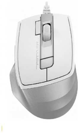 Мышь A4Tech Fstyler FM45S Air белая/серебристая, оптическая, 2400dpi, silent, USB, 7but (1971511) 9698405901