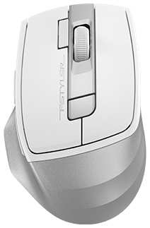 Мышь Wireless A4Tech Fstyler FB45CS Air белая/серебристая, оптическая, 2000dpi, silent, BT/Radio, USB, 7but (1971414) 9698405924