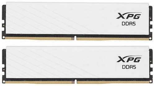 Модуль памяти DDR5 32GB (2*16GB) ADATA AX5U6400C3216G-DTLABWH XPG Lancer Blade PC5-51200 6400MHz CL32 1.4V