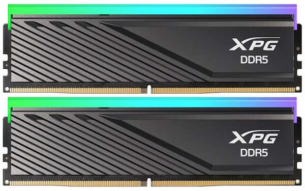 Модуль памяти DDR5 32GB (2*16GB) ADATA AX5U6000C3016G-DTLABRBK XPG Lancer Blade PC5-48000 6000MHz CL30 1.35V