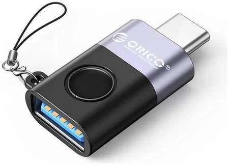 Адаптер Orico ORICO-WCA-BK-BP OTG для телефона, USB-A(f)/USB-C(m), USB 2.0, черный