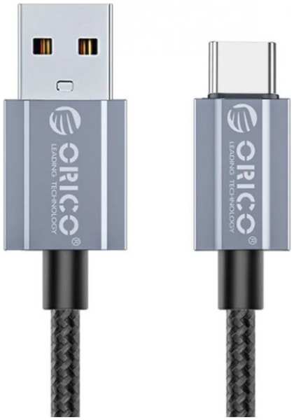 Кабель интерфейсный Orico ORICO-GQA15-20-BK-BP USB-A/USB-C, 18 Вт, 2 метра, черный 9698407159
