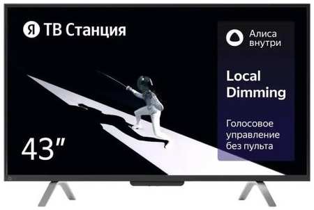 Телевизор Яндекс YNDX-00091 черный/43″/UHD/Smart TV/Яндекс Алиса 9698407183