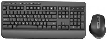 Клавиатура и мышь Oklick S290W Oklick 351701 черные, USB