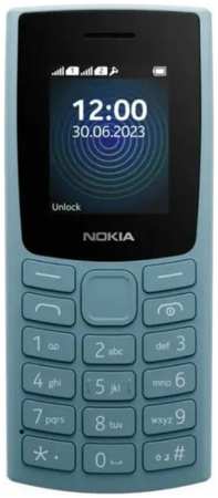 Мобильный телефон Nokia 110 (TA-1567) DS EAC 0.048 синий моноблок 2Sim 1.8″ 240x320 Series 30+ 0.3Mpix GSM900/1800 Protect MP3 FM Micro SD max32Gb 9698409213