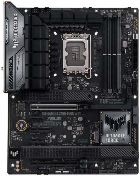 Материнская плата ASUS TUF GAMING Z790-PLUS WIFI 90MB1D80-M1EAY0 (LGA1700, Z790, 4*DDR5 (7200), 4*SATA 6G RAID, 4*M.2, PCIe, 2.5Glan, WiFi, BT, HDMI 9698409548