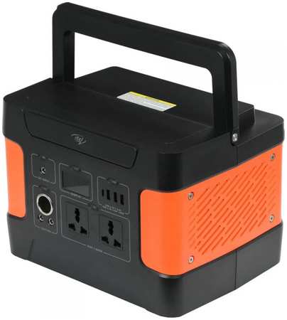 Аккумулятор внешний портативный ITEL Solar Generator 600(ISG-65) 1911954 150000mAh 5A черный/оранжевый 9698409695