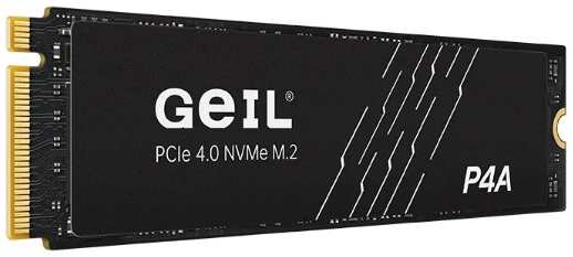 Накопитель SSD M.2 2280 Geil P4AAC23C2TBA P4A 2TB PCIE 4x4 5000/4100MB/s 9698409834
