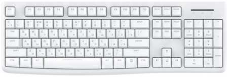 Клавиатура Dareu LK185 White ver2 мембранная, 104 клавиши, EN/RU, 1,8м 9698412049