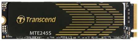 Накопитель SSD M.2 2280 Transcend TS500GMTE245S 245S 500GB PCIe Gen4x4 NVMe 3D TLC 4800/4000MB/s IOPS 300K/600K 300 TBW MTBF 2M 9698413007